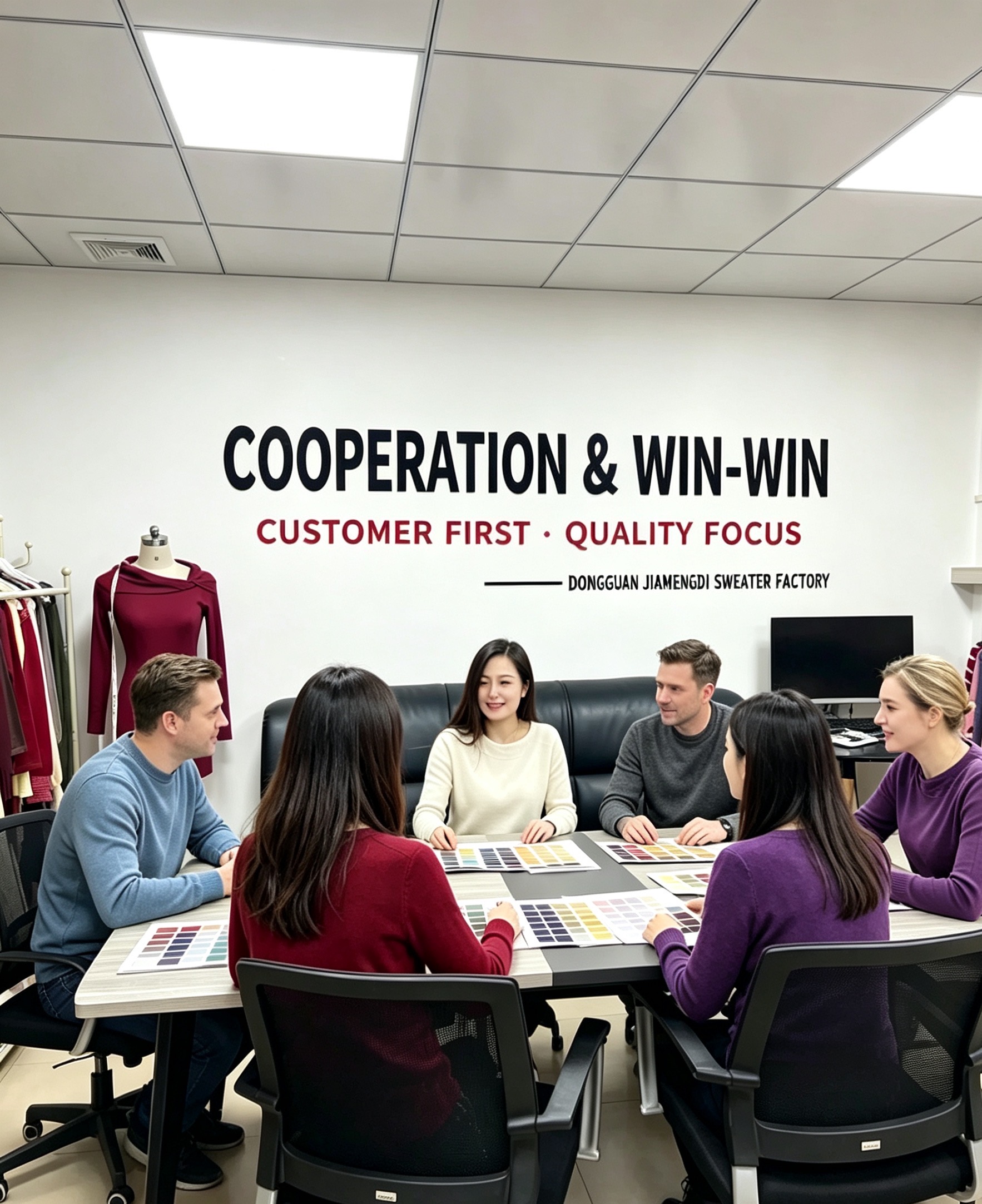 Team collaboration scene