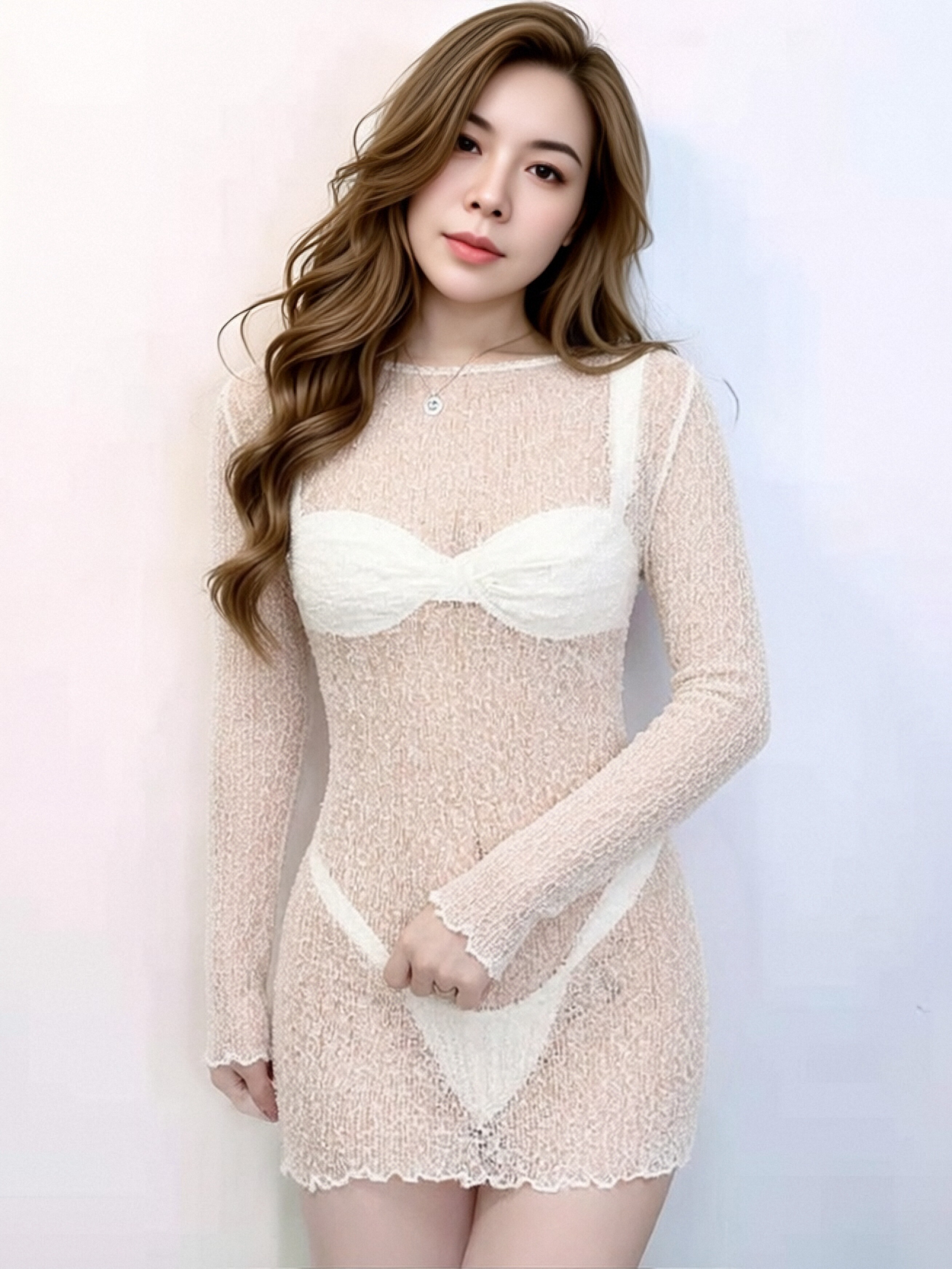 Classic Cable Knit Sweater view 4